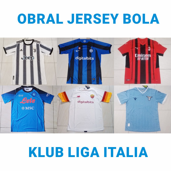 obral jersey bola club liga italia