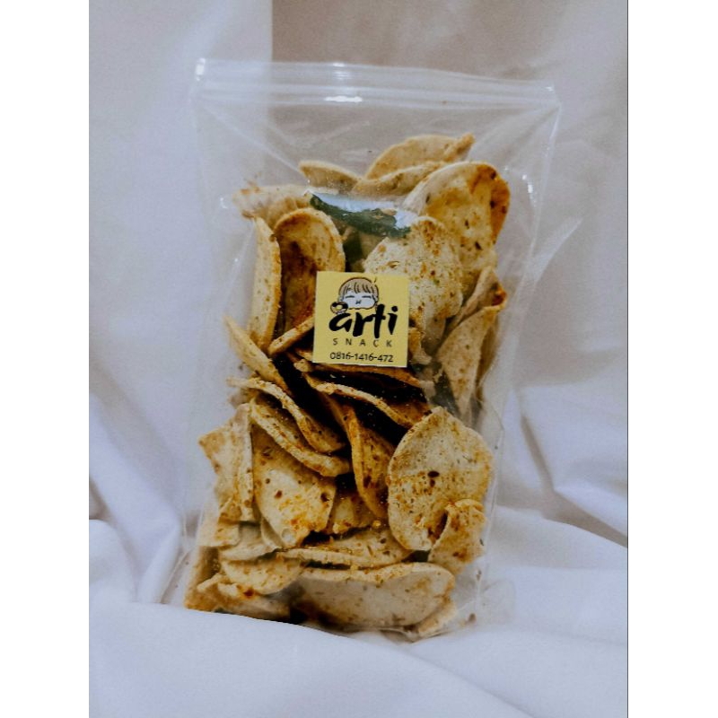 

Basreng cikruh koin / basreng bulat pipih / basreng pedas daun jeruk 200gr