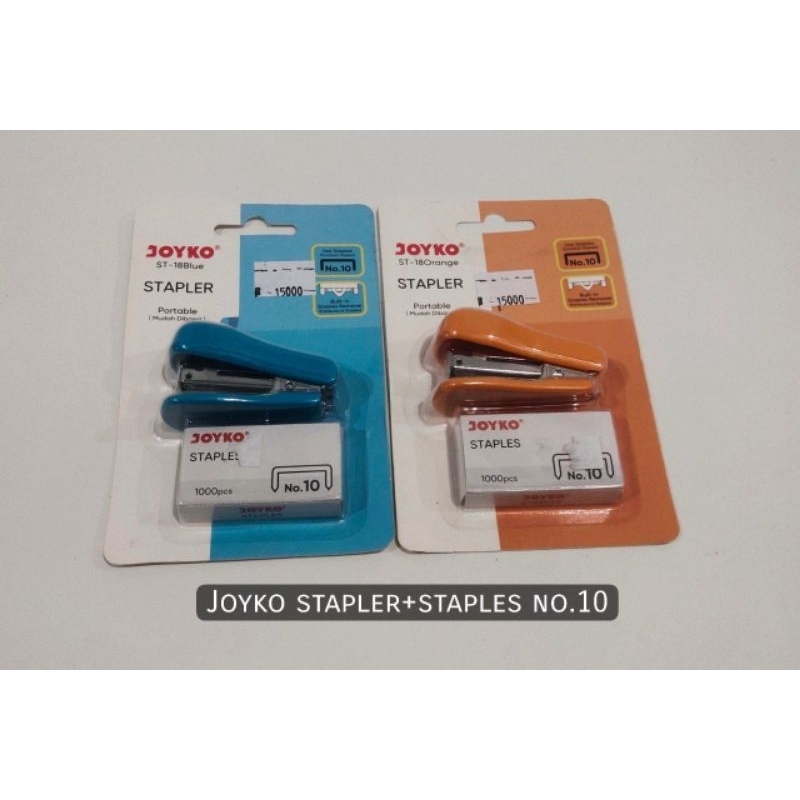 

Joyko Stapler plus staples no.10