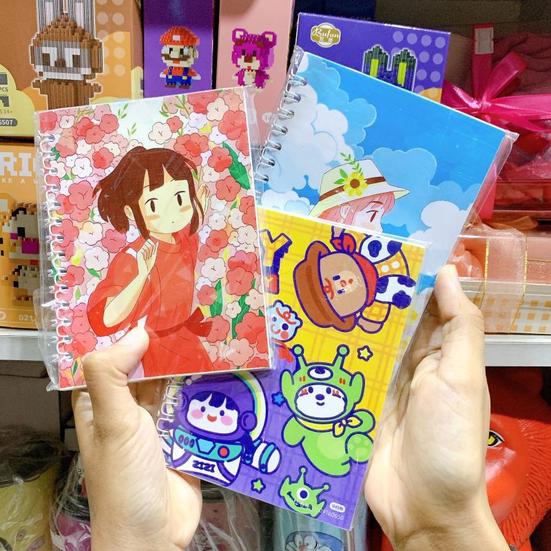 

[R E A D Y] Note Book A6 Buku Tulis Catatan Mini Notes Notebook Spiral Lucu By GYAT Project Tambahan Hampers