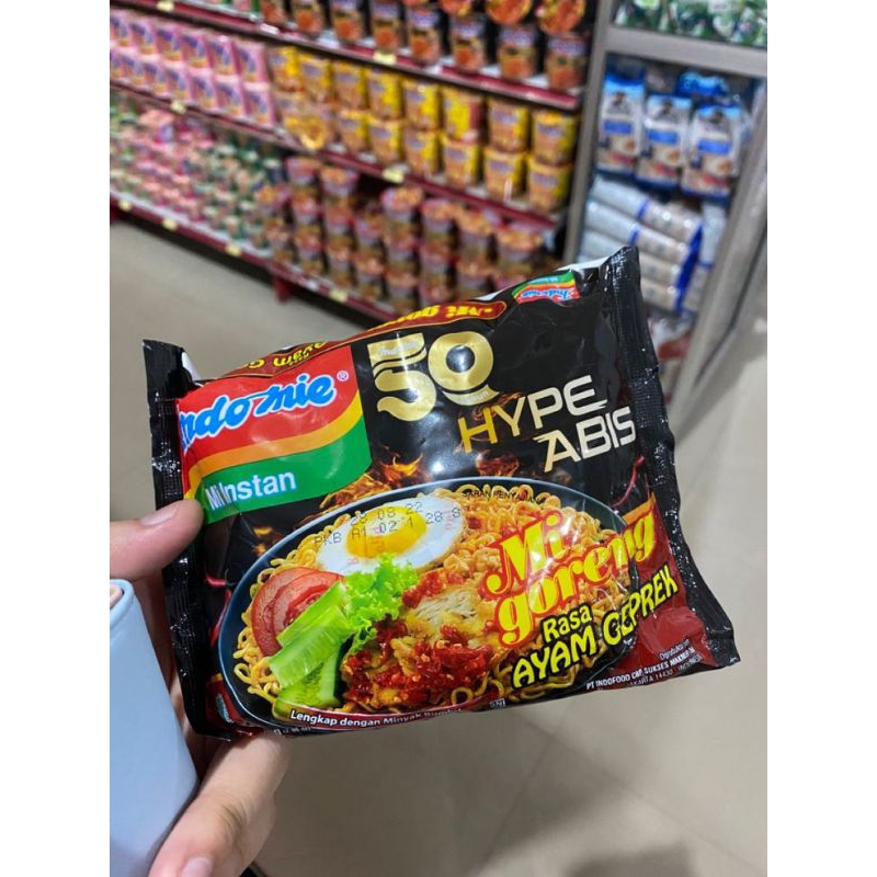 

Indomie Ayam geprek 1dus