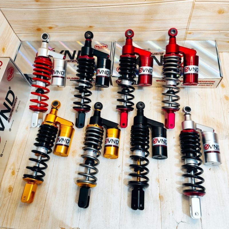 Shockbreaker shock VND tabung atas Ak 221 305mm Mio/beat karbu/scoopy/spacy/genio/vario 110karbu