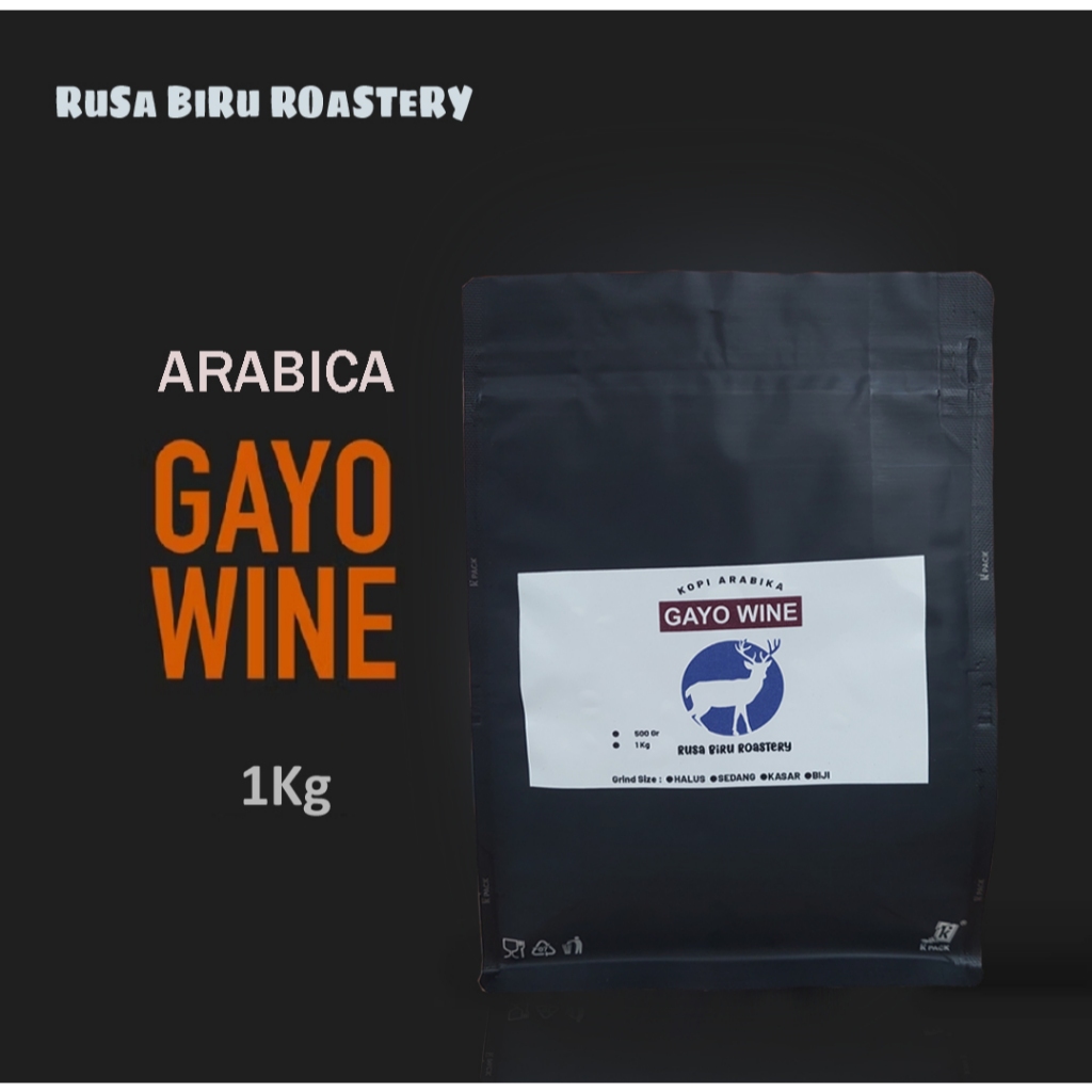 

Kopi Arabika Gayo Wine 1KG