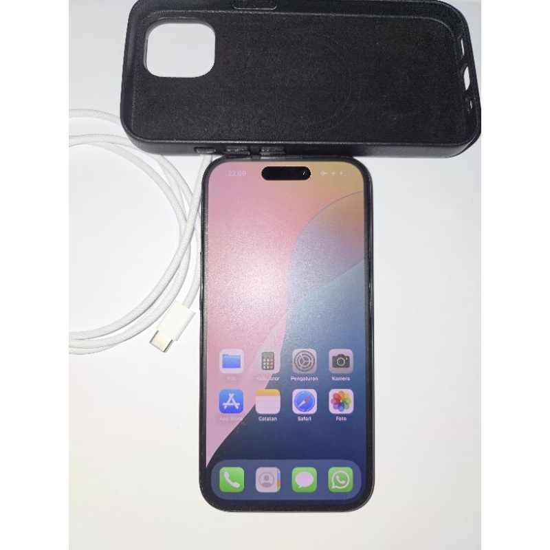 Iphone 15 Like New 512 GB Pemakaian 4 Bulan Garansi Digimap sampai Des 2025 Baterai Healt 100% Secon