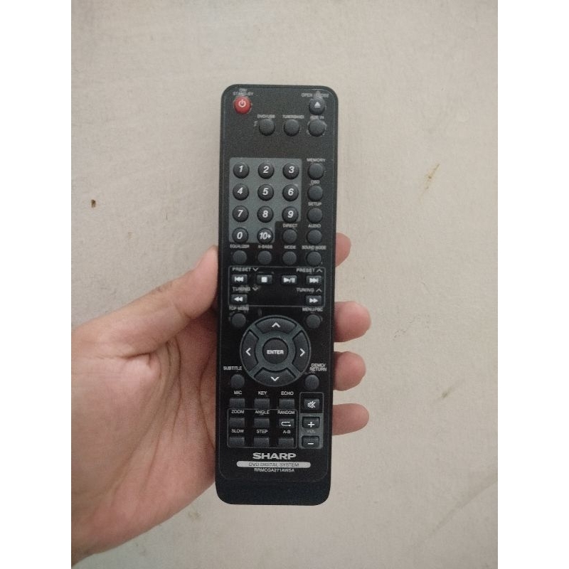 Remot Sharp RRMCGA271AWSA Home Theater Original