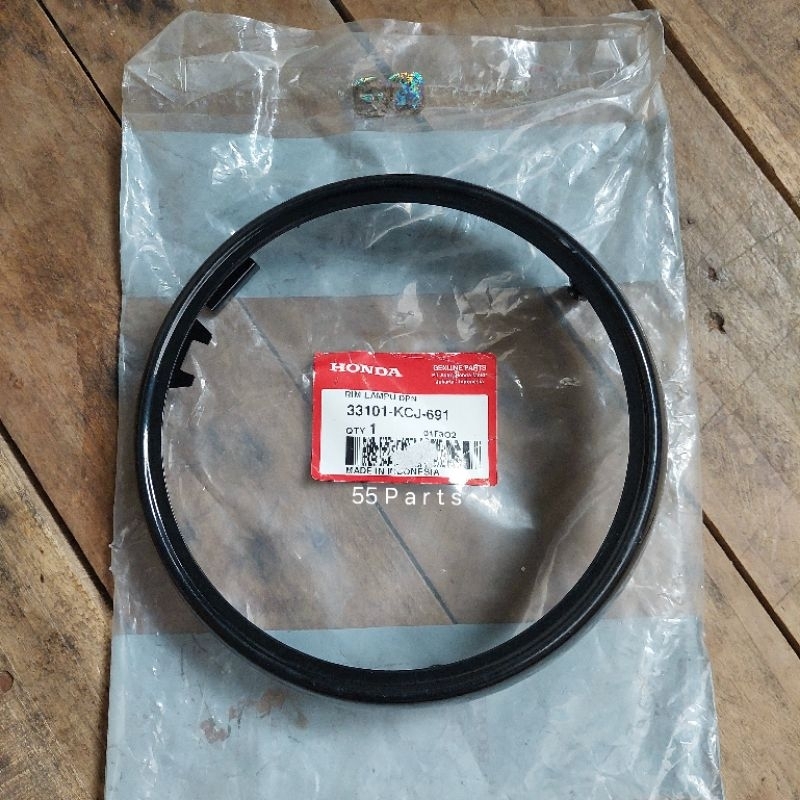 Ring Lampu Depan Tiger 2000 Tilas Tilam Hitam Original 33101 KCJ 691