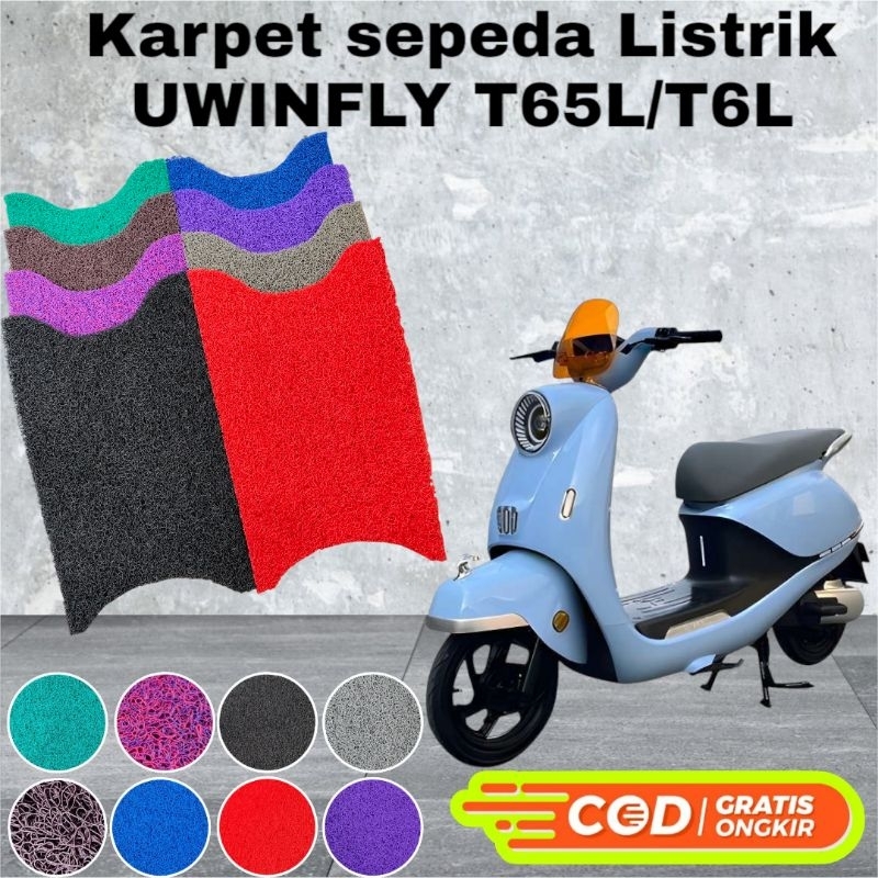 Karpet Sepeda Listrik UWINFLY T65L/T6L