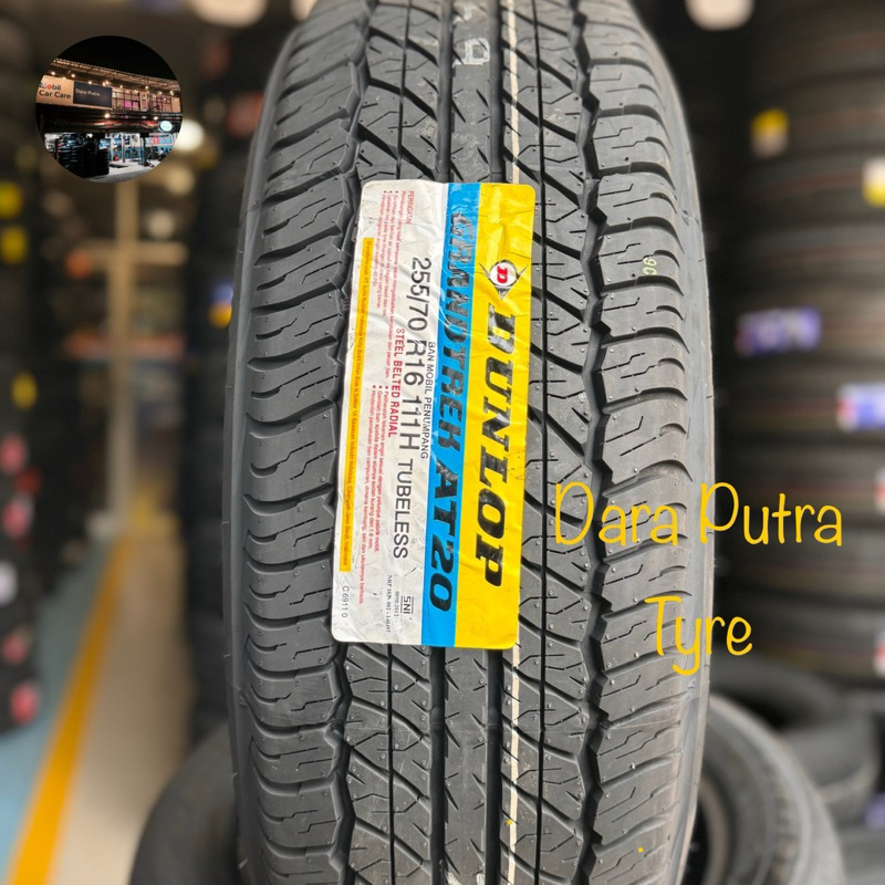 ban mobil 255 70 16 dunlop grandtrek at20 Ban 255/70 R16 Dunlop Grandtrek AT20