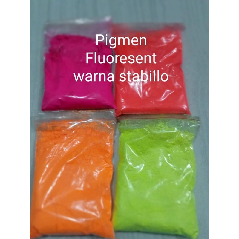 Fuorescent Piigmen#Florencent pigmen/pigmen Fluoresen/Pigmen warna stabilo/pigmenresin/pewarna resin