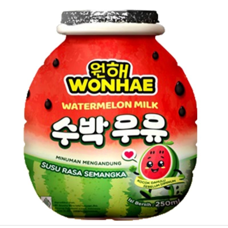 

Mujigae wonhae Susu Cair Rasa Semangka 250 ml