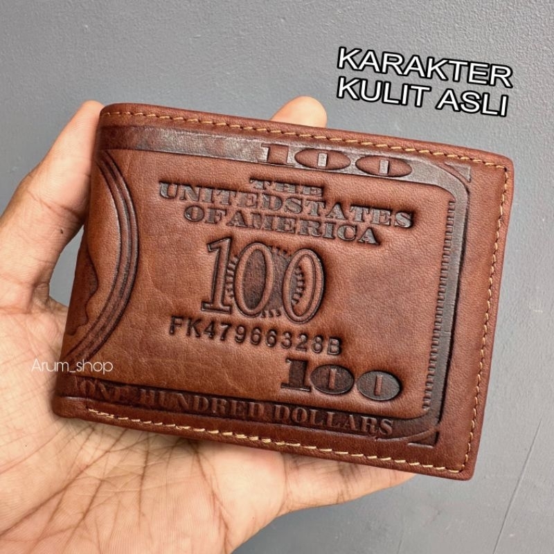 Dompet pria asli embos dollar