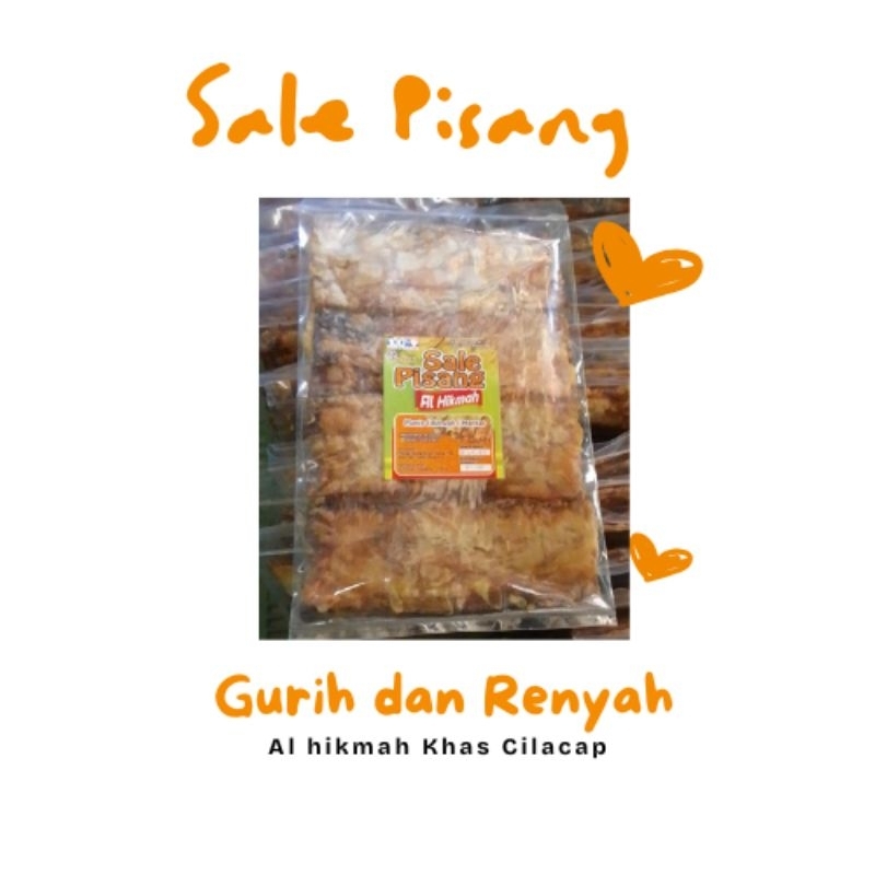 

Saleh Pisang Khas Cilacap Halal Gurih Dan Renyah 1pack 100gr
