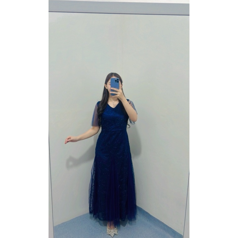 Big Sale Dress Pesta Wanita Zimora Dress Wanita Dress Pesta  Dress Natal Dress Wanita Dress Jumbo