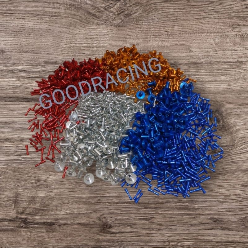 Baut body baut klip variasi titanium lexi nmax aerox vario dll universal