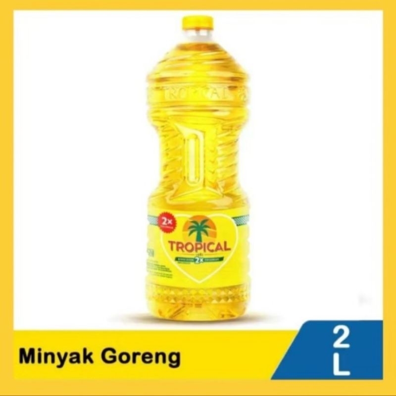 

MINYAK GORENG TROPICAL 2LITER MINYAK KELAPA SAWIT BENING