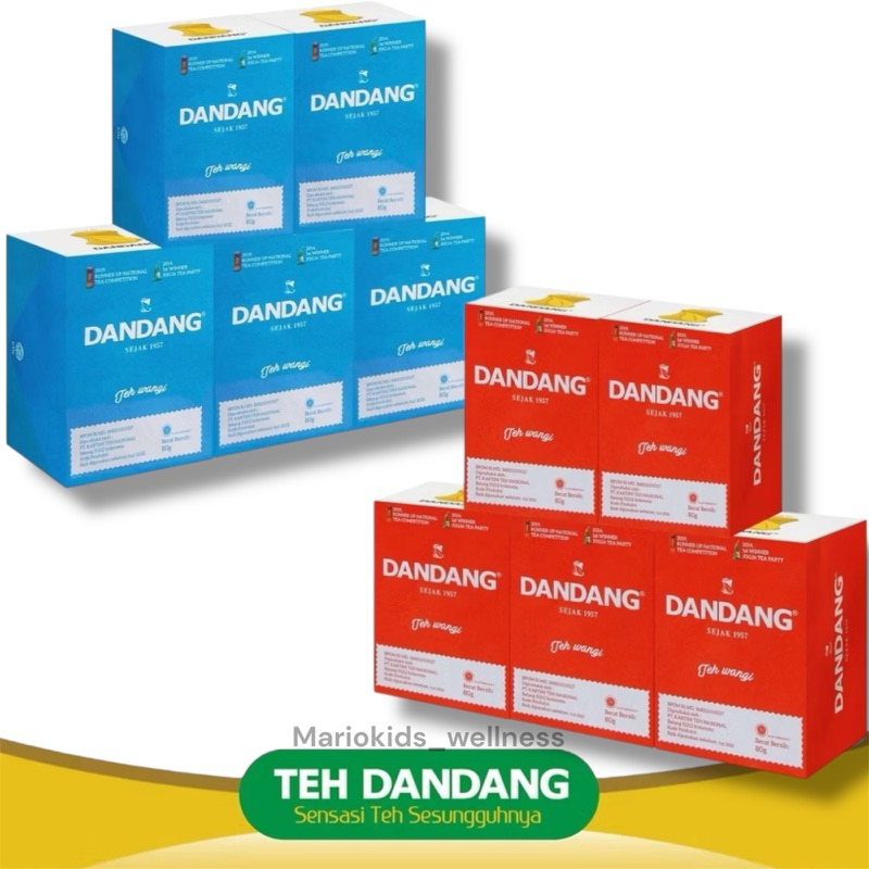 

Teh DANDANG Biru / Merah 1 Slop 80gr x 5pcs