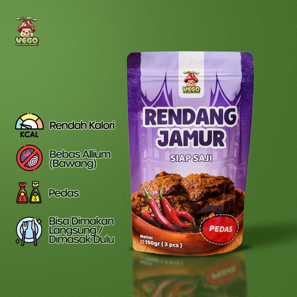 

Rendang Jamur Vegetarian // PLANT BASED RENDANG