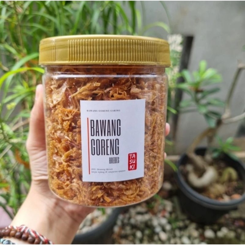 

BAWANG GORENG BREBES MURNI TANPA CAMPURAN TEPUNG