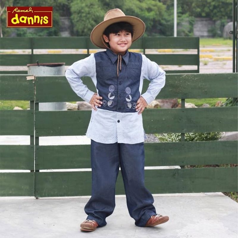 Koko Kids Dannis Size 12 Baju Setelan Muslim Anak Laki-laki