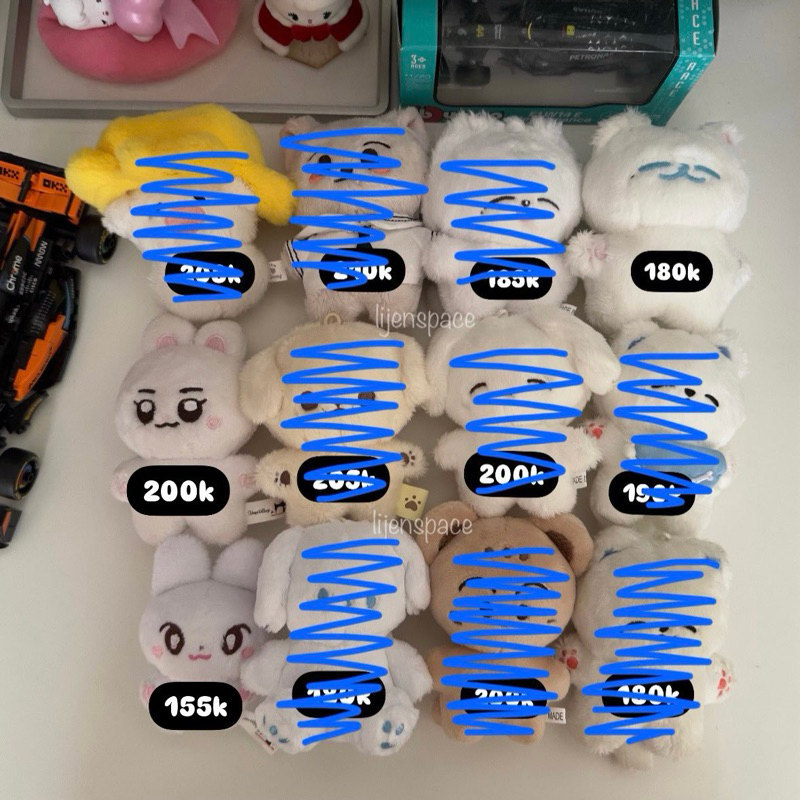 wts nct doll 10cm jeno jaemin mark renjun doyoung