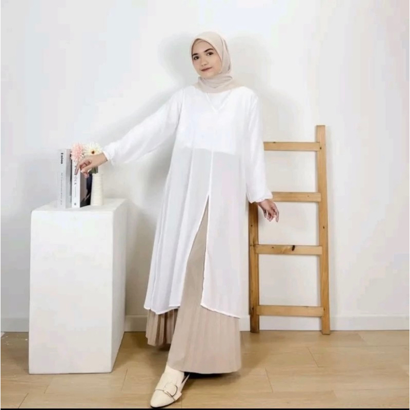 insani Tunik Ceruty Babydoll | Outer Wanita