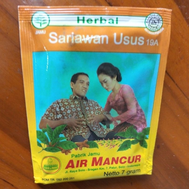 

Air Mancur Sariawan Usus 7gram