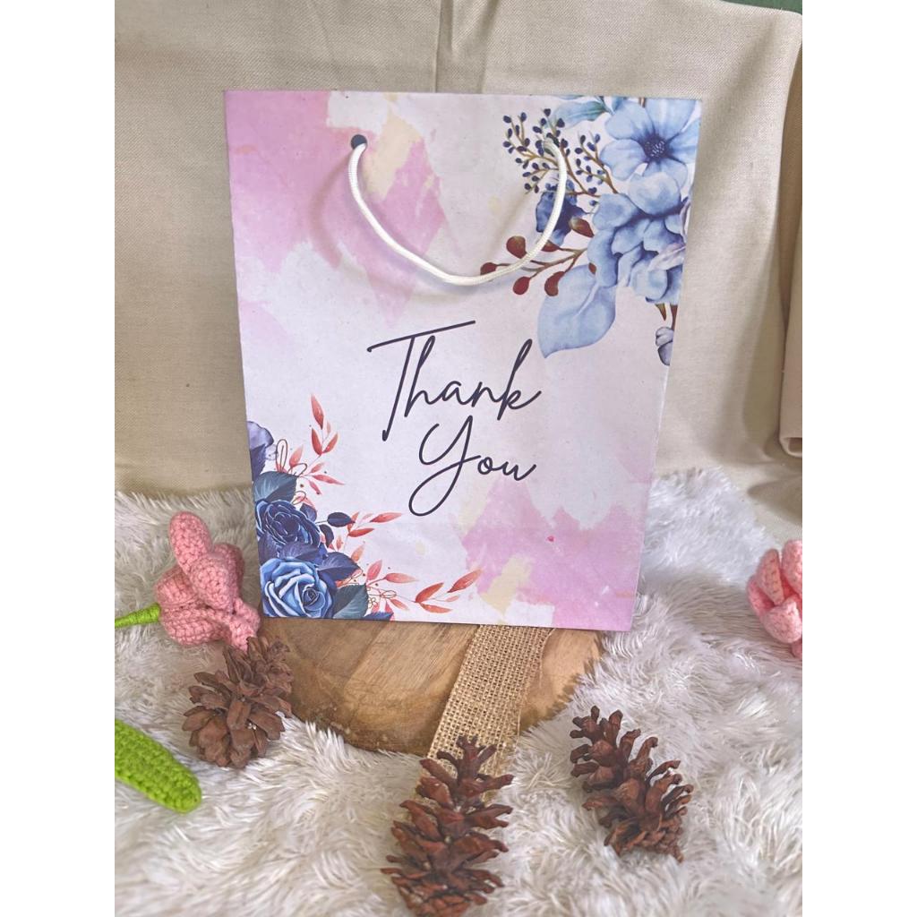 Paper Bag Motif Thank You dan Terima Kasih