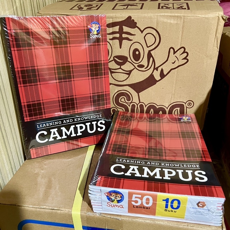 

Buku Campus Suma isi 50 lembar ( pak 10 buku ) RB9
