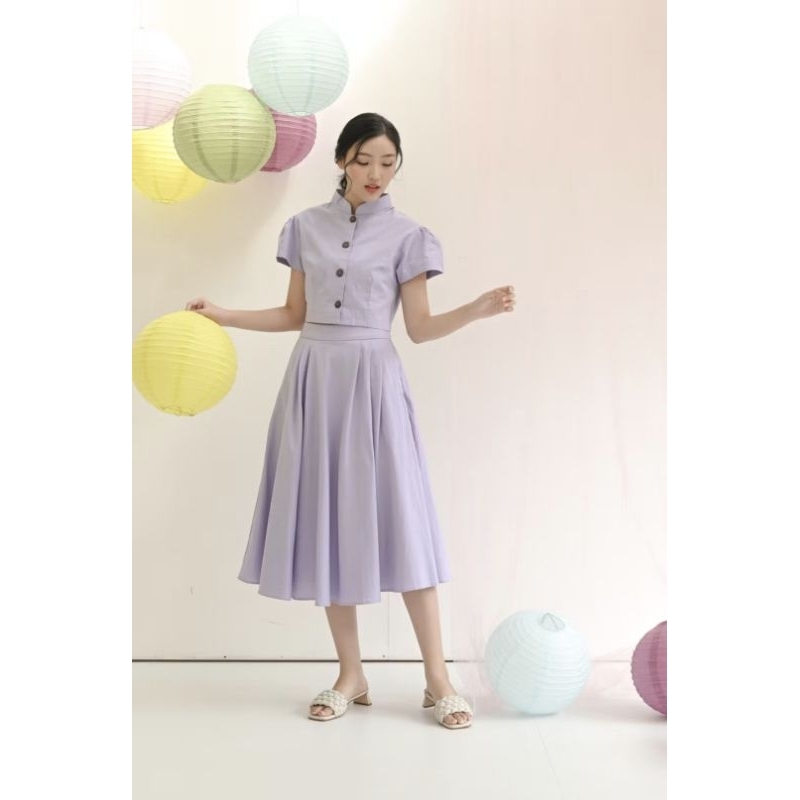 PreLVD Somila Set skirt cotton premium tebal by Clouwny