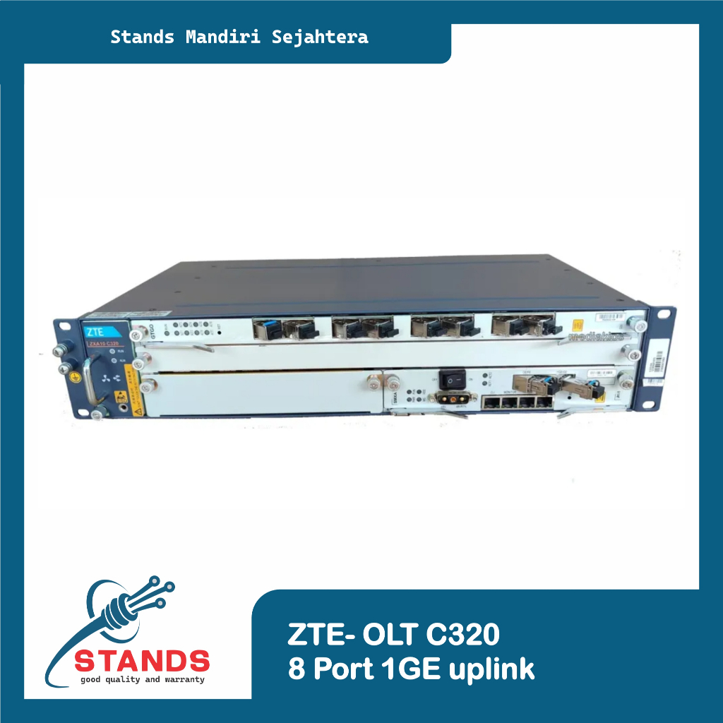 OLT DC GPON ZTE C320 NEW ORIGINAL