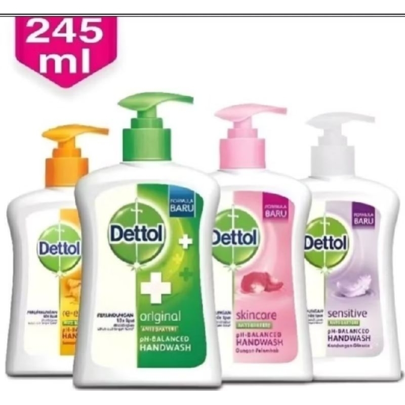 Dettol Handwash  Botol 245 ml