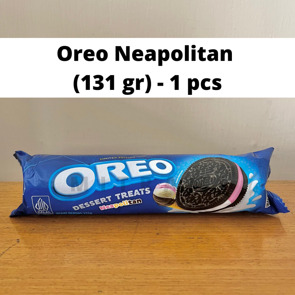 

[PROMO] Oreo Neapolitan (131 GR) - 1 PCS | Oreo Ice Cream | Limited Edition