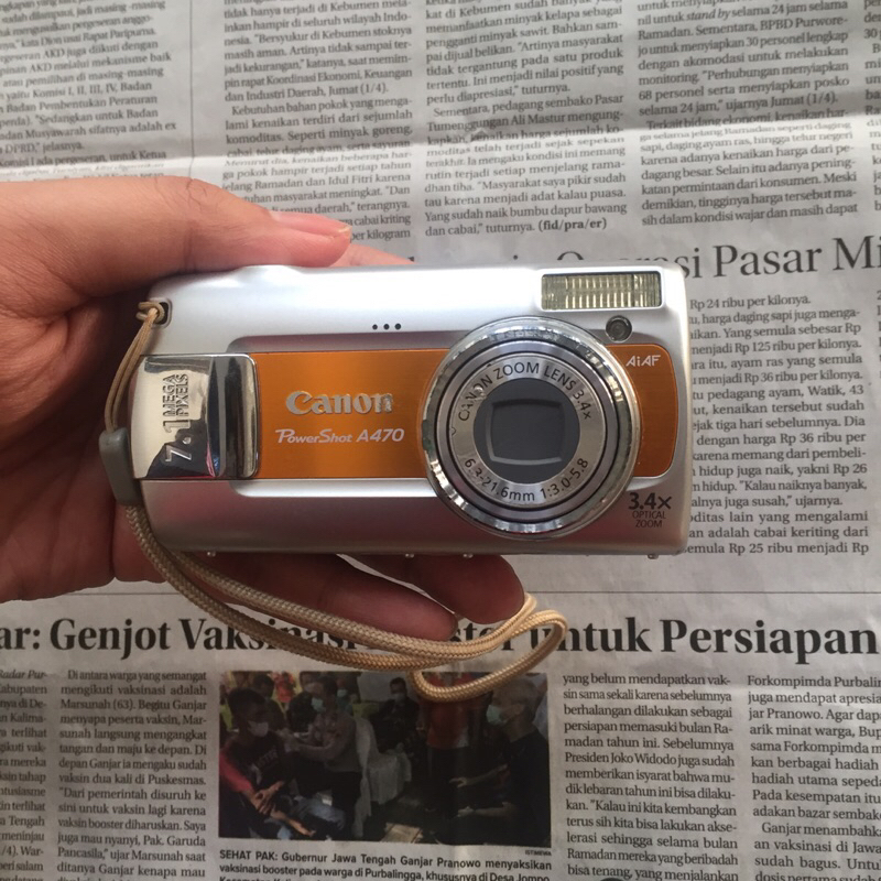 Kamera Digital/Digicam Canon powershot A470 paling murah