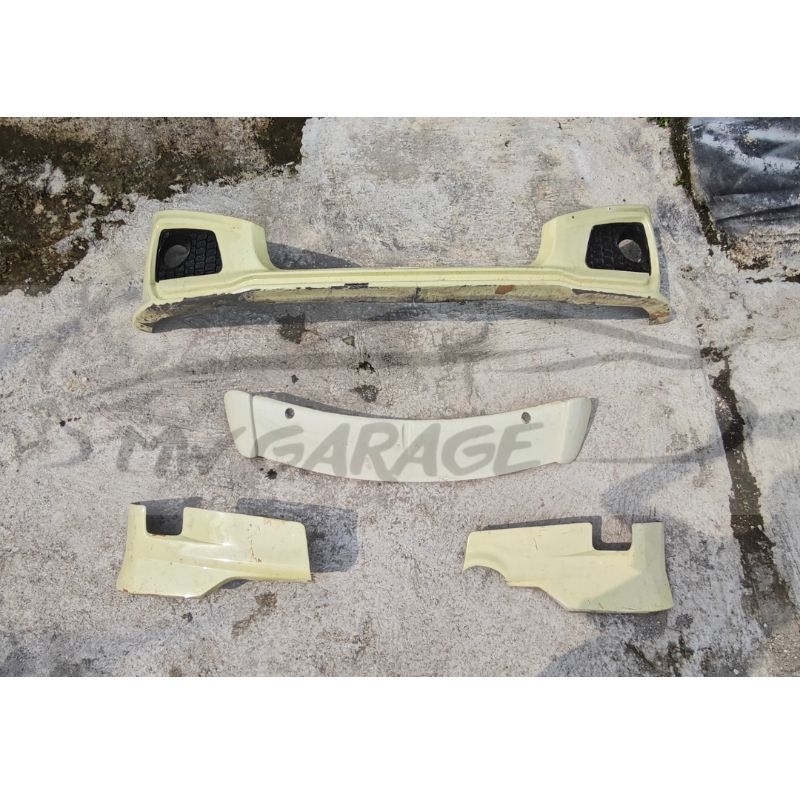 Bodykit Spoiler Yaris E Mix TRD 2012 2013 Original Komplit