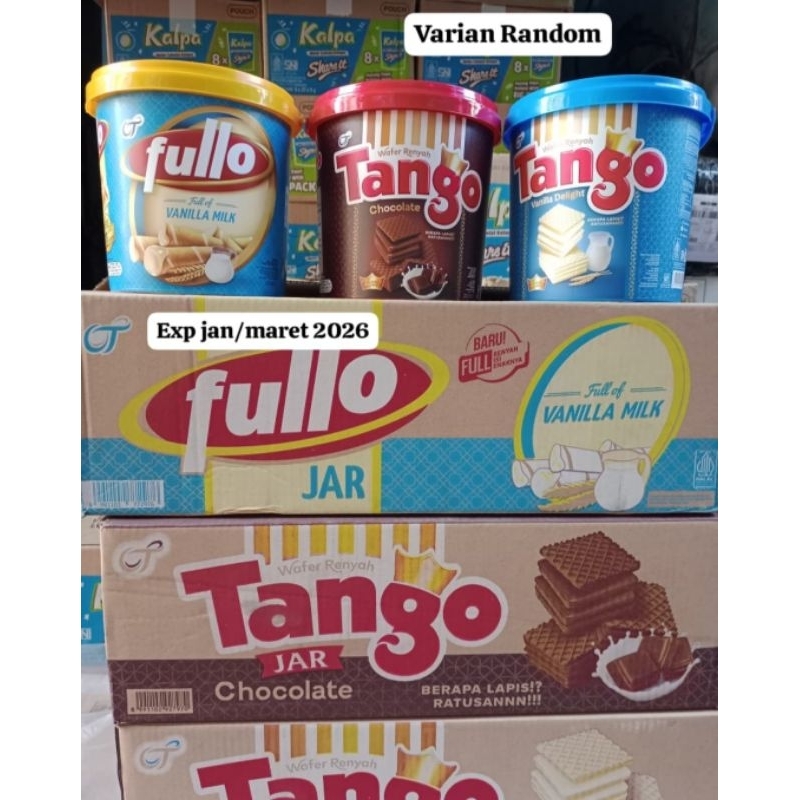 

tango jar/fullo jar/wafer tango toples