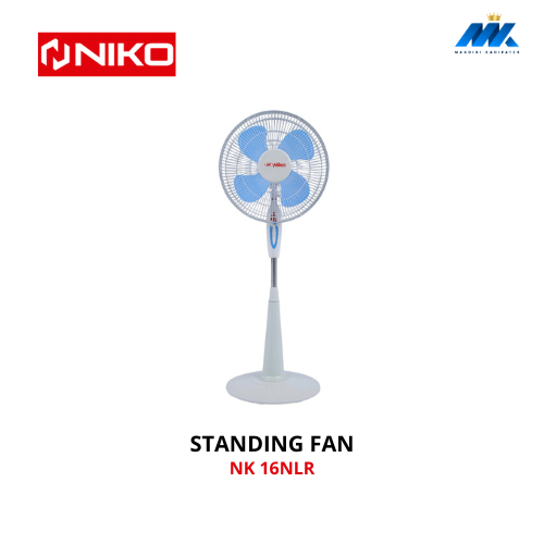 Stand Fan Niko NK 16NLR Kaki Bulat Kipas Angin Berdiri NK 16 NLR 16" SNI Low Watt