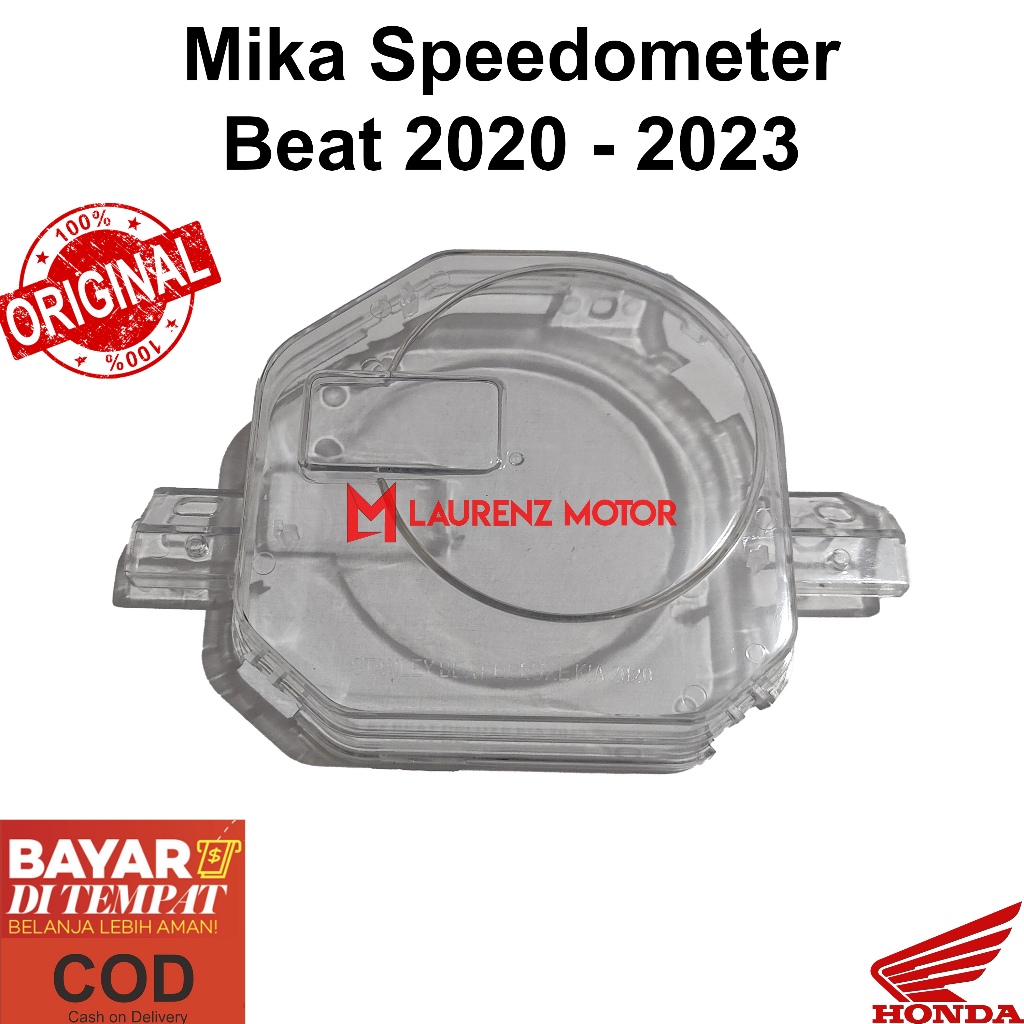 Mika Speedometer Honda Beat 2020 - 2023 Anti Pecah Bening