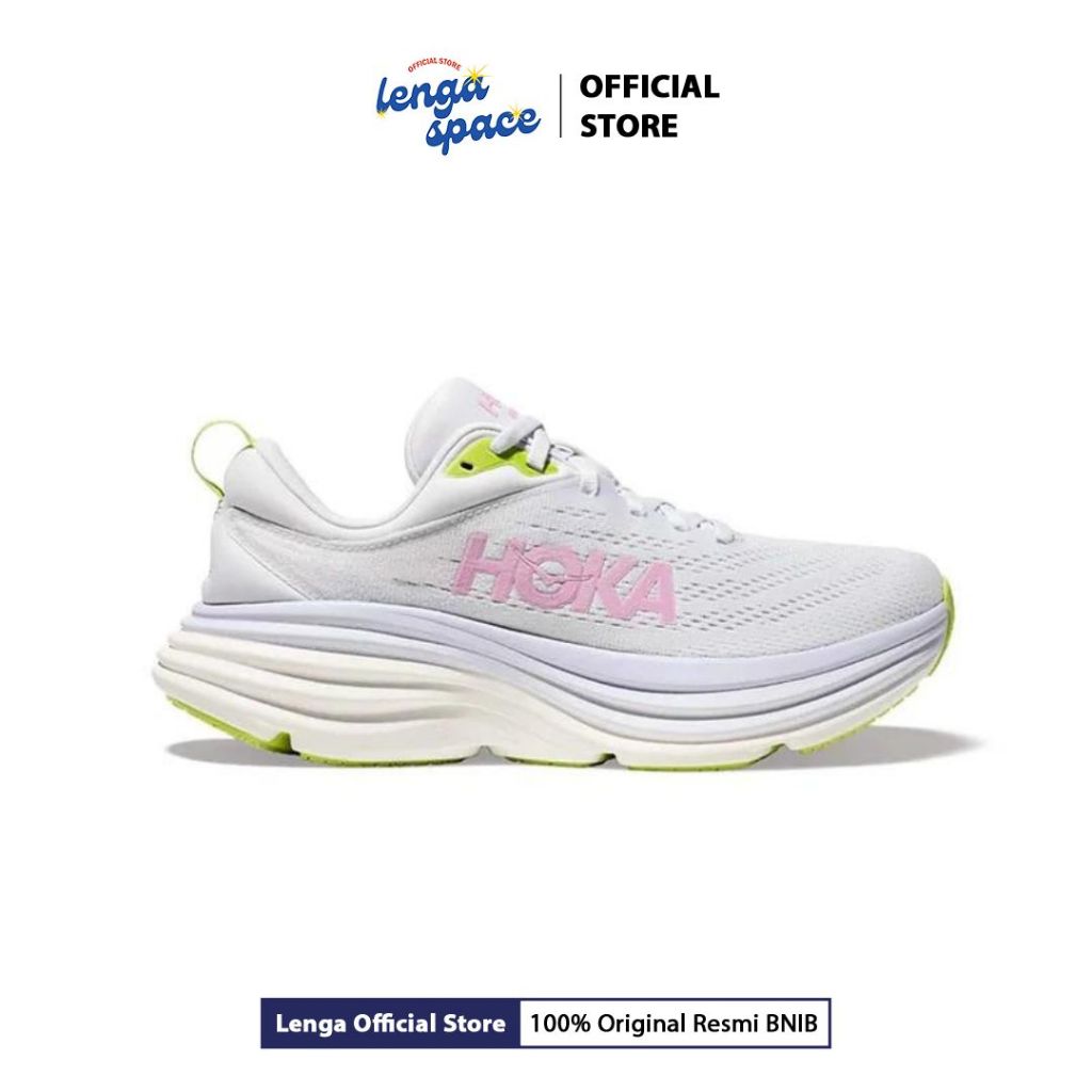 Sepatu Running Wanita Hoka Bondi 8 (1127952SCP) Original