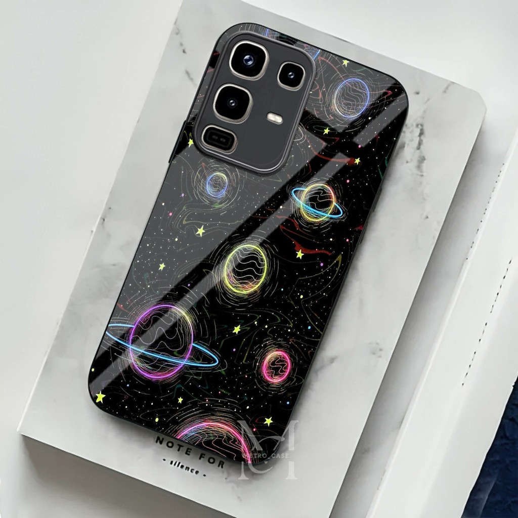 Softcase Hp Glass Kaca Kilau INFINIX NOTE 50 - INFINIX NOTE 50 PRO - Case Hp INFINIX NOTE 50 - G01