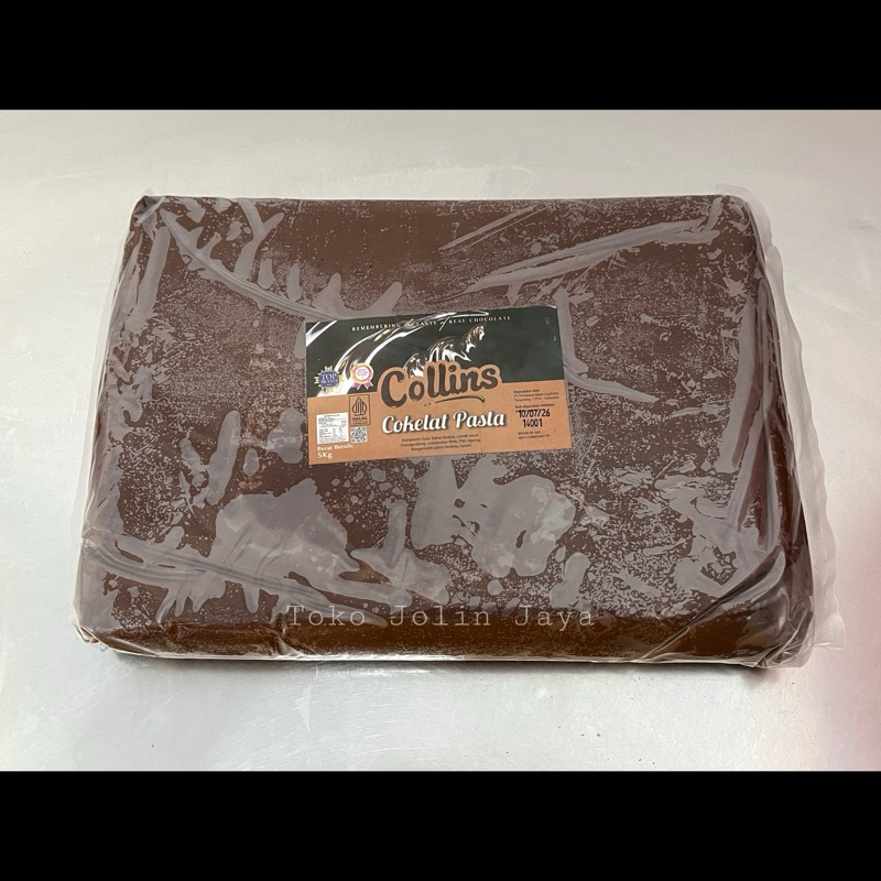 

(Khusus instant) Kemasan 5kg Collins filling coklat / coklat utk isian