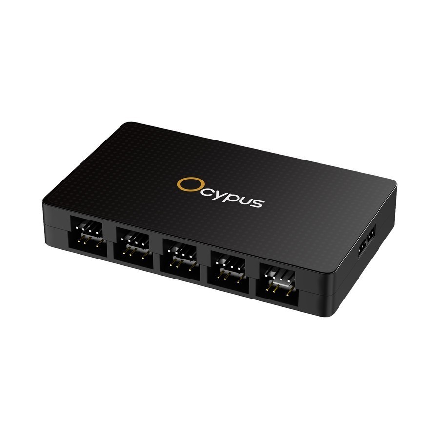 OCYPUS Delta EH10 | 10-Port Addressable RGB & Fan Hub