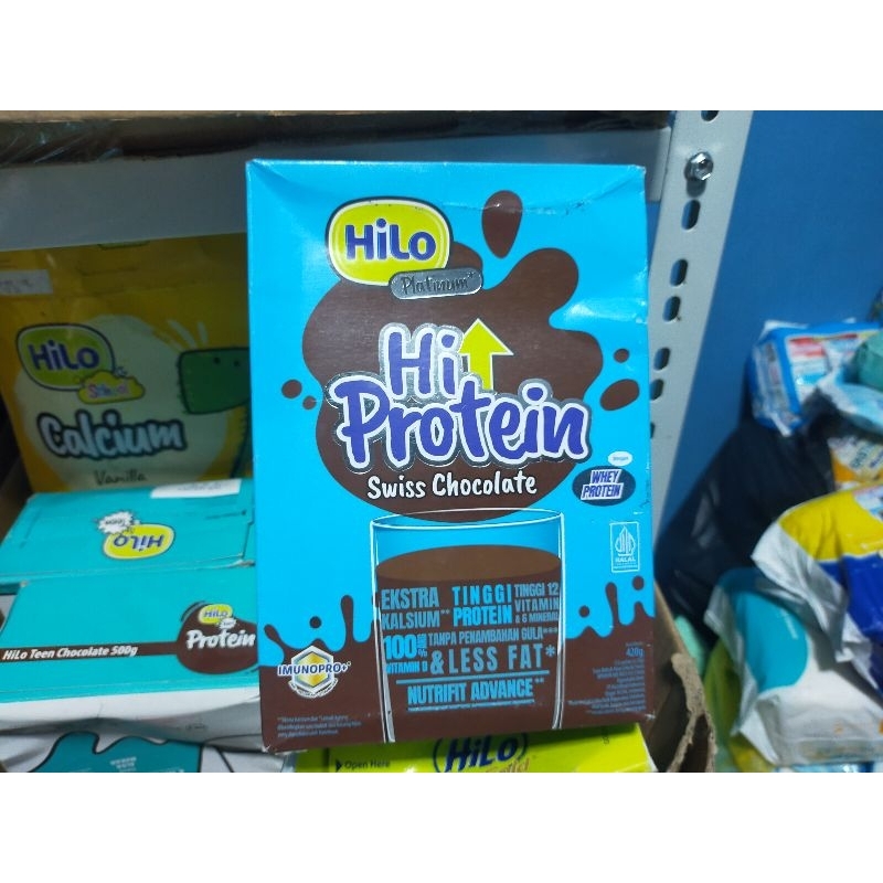 

Hilo Platinum Swiss Chocolate 420gr REJECT KEMASAN