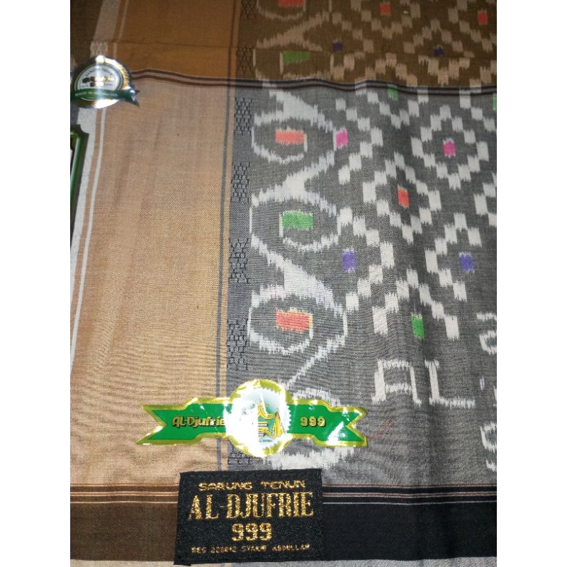 sarung Al Djufrie mahkota 999 full sutra spunslik 210/2