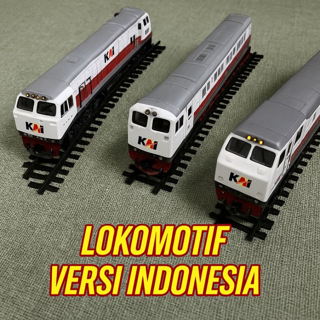 Mainan Kereta Api Indonesia Lokomotif Livery Kereta Api | MAINAN ANAK