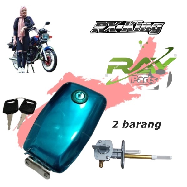 Paket Tutup Tangki Yamaha Rx King New Plus kran bensin rx king new