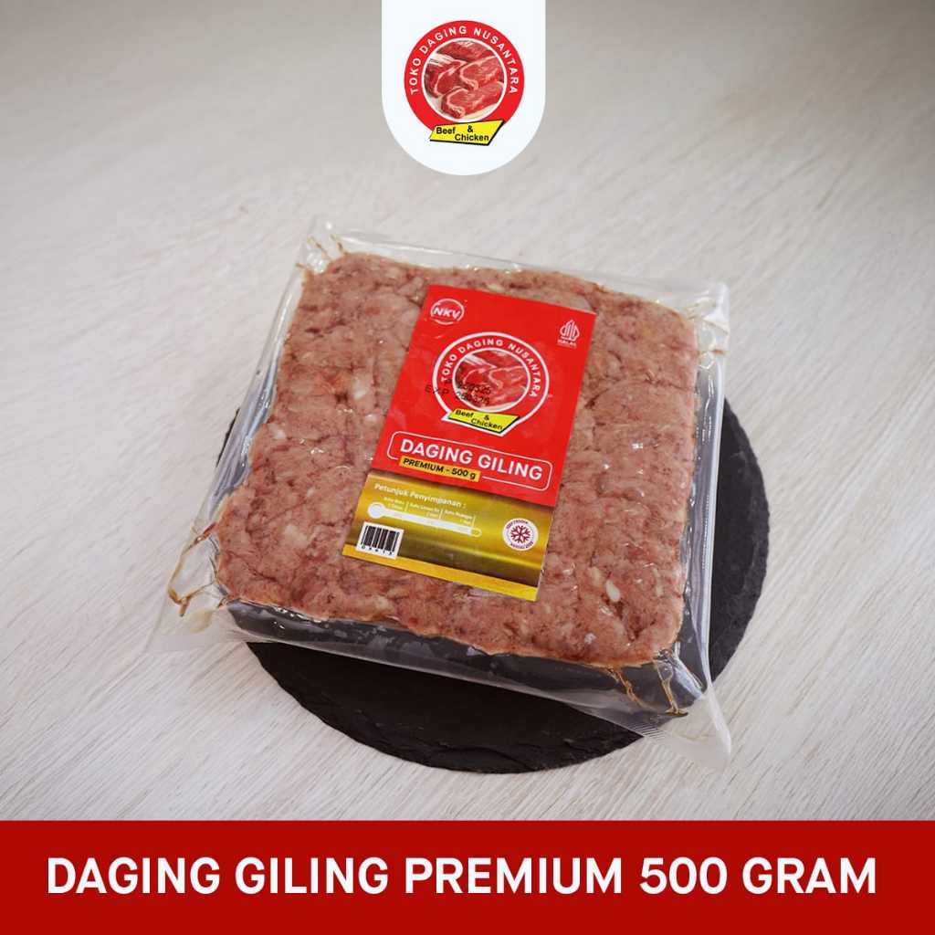 

DAGING GILING PREMIUM 85 CL 500GR