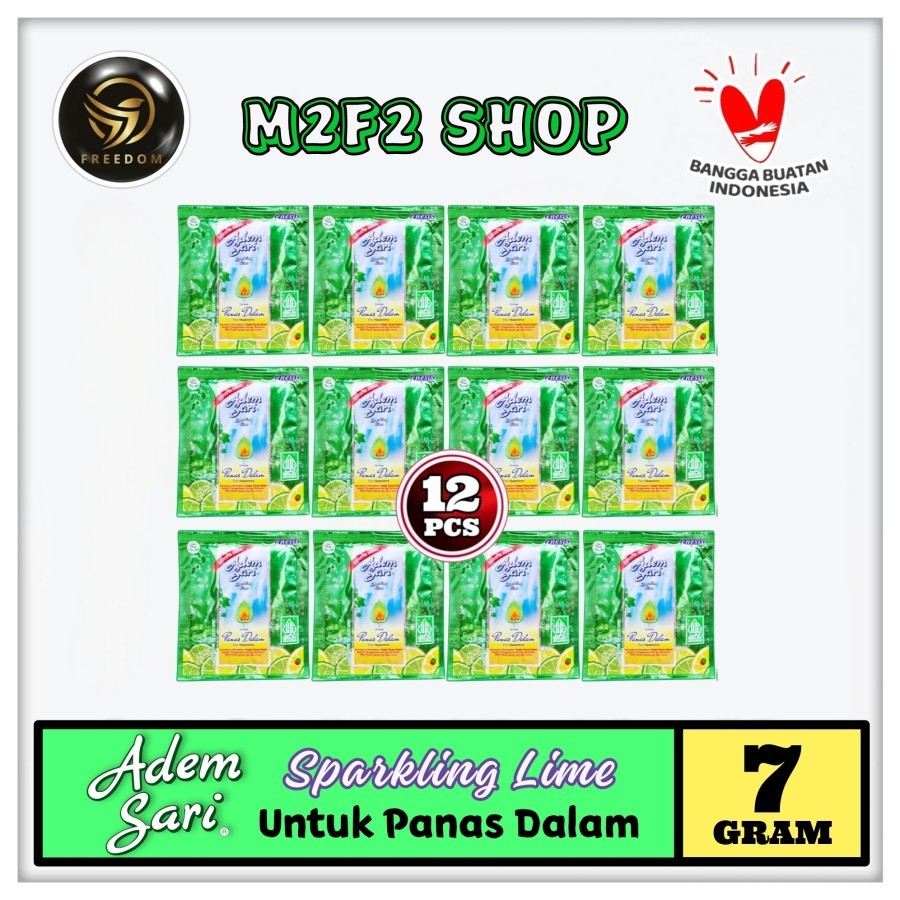 

Adem Sari Herbal Sensasi Cool Sparkling Lime | Bubuk Sachet - 7 gr (Kemasan 12 Pcs)
