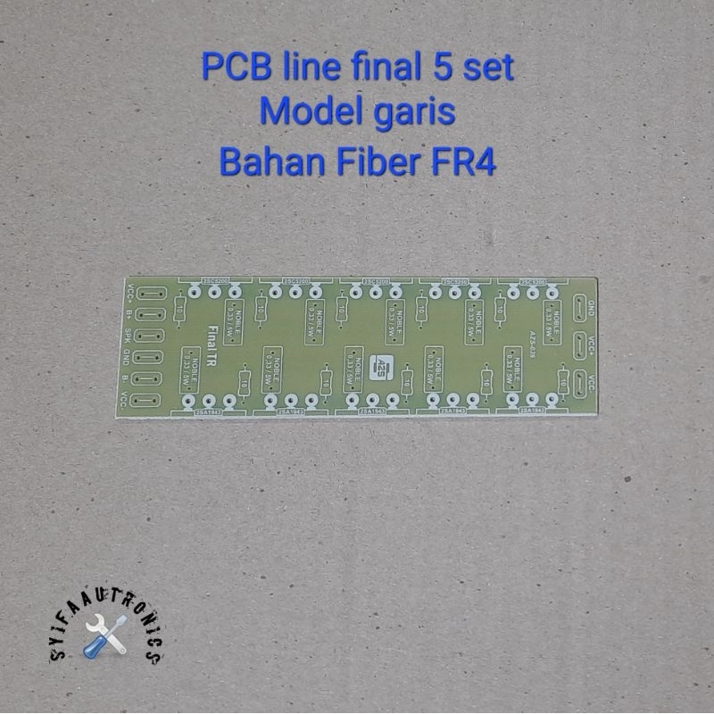 PCB Line Final Toshiba 5 set Fiber FR4