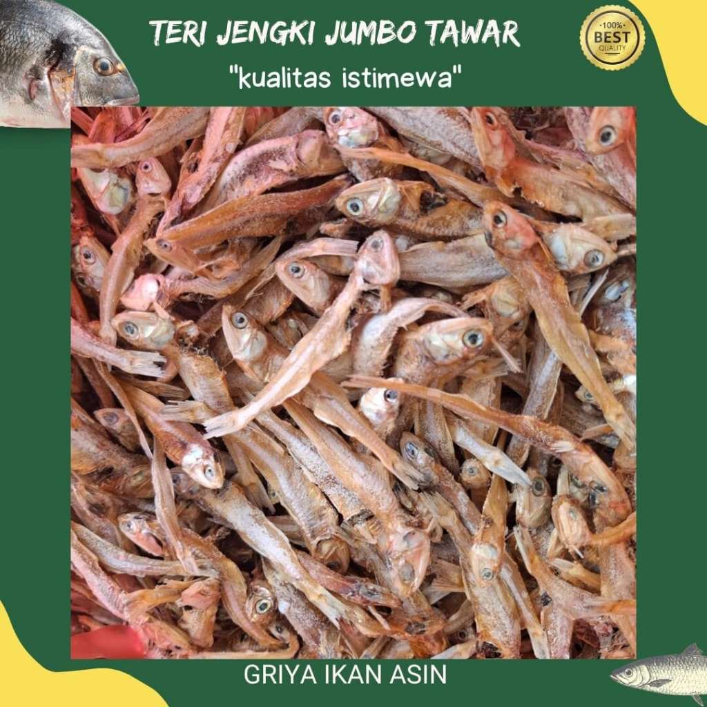 

Teri jengki tawar/teri tawar jumbo kualitas premium