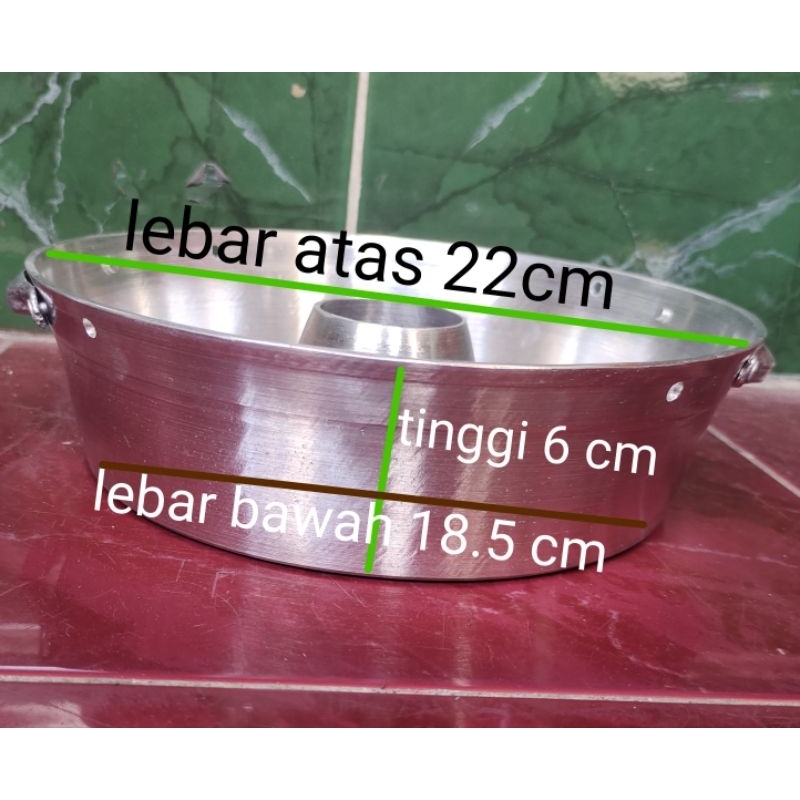 baking pan 4 telur ukuran 22cm